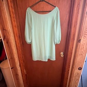 Sage Brand Blouse - very cute back - light green/mint size XL